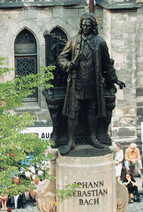 Leipzig Bach memorial, copyright LTS A. Khne