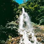 The 50m high Trusetal waterfall