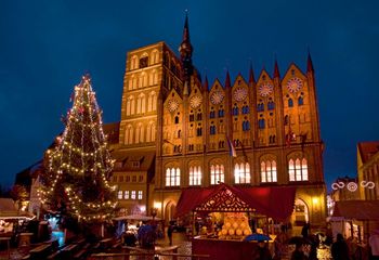 Hanseatic heritage in the old quarter; copyright: Altstadtmanagement Stralsund e. V. 