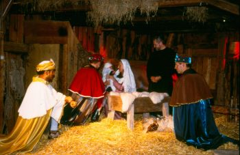 Nativity play in Bad Hindelang ; copyright: Gästeinformation Bad Hindelang 