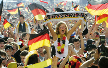 German girl with a fan shawl - Copyright corbis