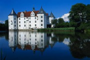 Moated castle in Germany