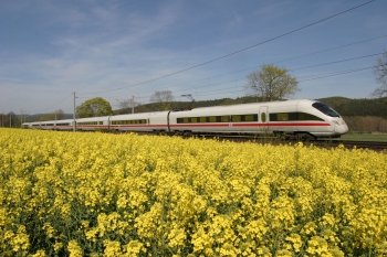 InterCityExpress Train (ICE) in Germany; Copyright Annette Koch, DB