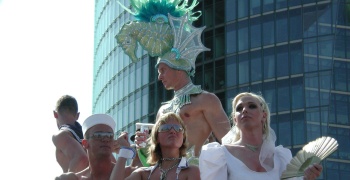 Gay Pride Parade, Berlin; Copyright Berlin Tourismus Marketing GmbH, 2008