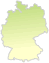 Stylised map of Germany with link to a Flash map of national parks and nature reserves
