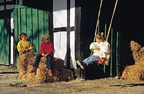Children on a farm   