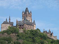 Reichsburg castle in Cochem   