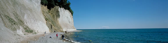 Island Rügen: chalk cliffs