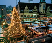 Leipzig Weihnachtsmarkt vor dem Alten Rathaus  DZT, Joachim Messerschmidt