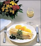 Asparagus dish
