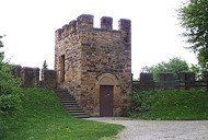 The watchtower of some Roman fortifications on the Neckar-Alb Roman Route