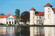 View of Rheinsberg Castle from the lake