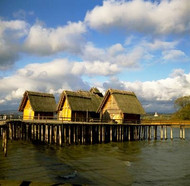 Pile village in Lake Constance near Unteruhldingen