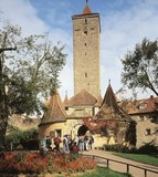Castle Gate in Rothenburg