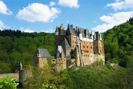 Medieval Eltz Castle on the Moselle