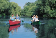 On a canoeing trip in the Münsterland