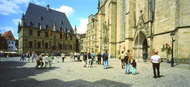 Square in front of the town hall in Osnabrck