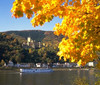 The Rhine near Koblenz with Stolzenfels Castle in the background