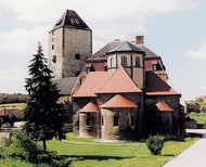 View of Querfurt's castle church