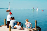 On the jetty at Steinhude Lake, copyright Jochen Keute