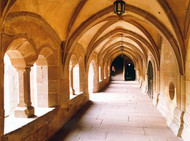 Cloister at Maulbronn Monastery Complex, copyright Andreas Kaster