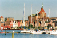 Rostock View of the River Warnow, copyright Irma Schmidt