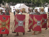 Trier Roman legionaries, copyright Christian Millen Tourist Information Trier