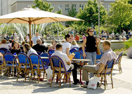 Magdeburg Pavement café, copyright Magdeburg Marketing Kongress und Tourismus GmbH