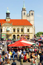 Magdeburg Festival on Old Market Square, copyright Werner Klapper