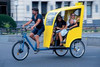 Pedicab with passengers in Berlin Mitte