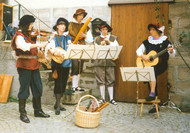 Sindelfingen medieval musicians at the craft market, copyright Stadt Sindelfingen