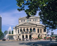 View of the Alte Oper in Frankfurt