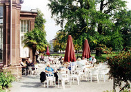 Kassel Café in Wilhelmshöhe park, copyright Kassel Tourist GmbH