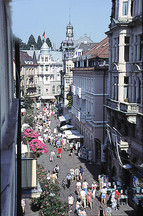 Baden-Baden Shopping street, copyright BBT