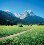Garmisch-Partenkirchen The Waxenstein, Zugspitze and Alpspitze peaks, copyright Walter Storto