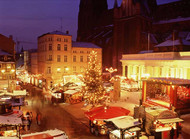 Schwerin Mäkelborg Christmas market, copyright R. Balzerek