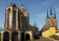 Erfurt St. Mary's Cathedral and Church of St. Severus, copyright Erfurt Tourismus Gesellschaft
