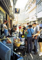 Erfurt Flea market in the city centre, copyright Erfurt Tourismus Gesellschaft