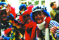 Cologne People dressed for carnival