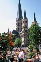 Bonn Café am Münster, Copyright M. Sondermann Stadt Bonn
