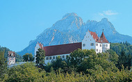 Füssen Hohes Schloss Castle, copyright Füssen Tourismus und Marketing