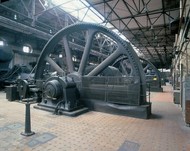 Giant drive wheel at Völklingen Ironworks