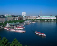 Hamburg Alster lake, copyright Joachim Messerschmidt